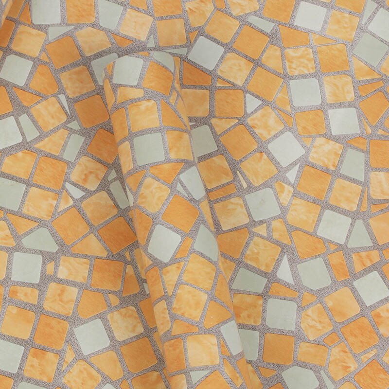 Bathroom Wall Stickers PVC Mosaic Wallpaper Kitchen Waterproof Tile Stickers Plastic Vinyl Self Adhesive Wall Papers Home Decor: C / 1m x 45cm