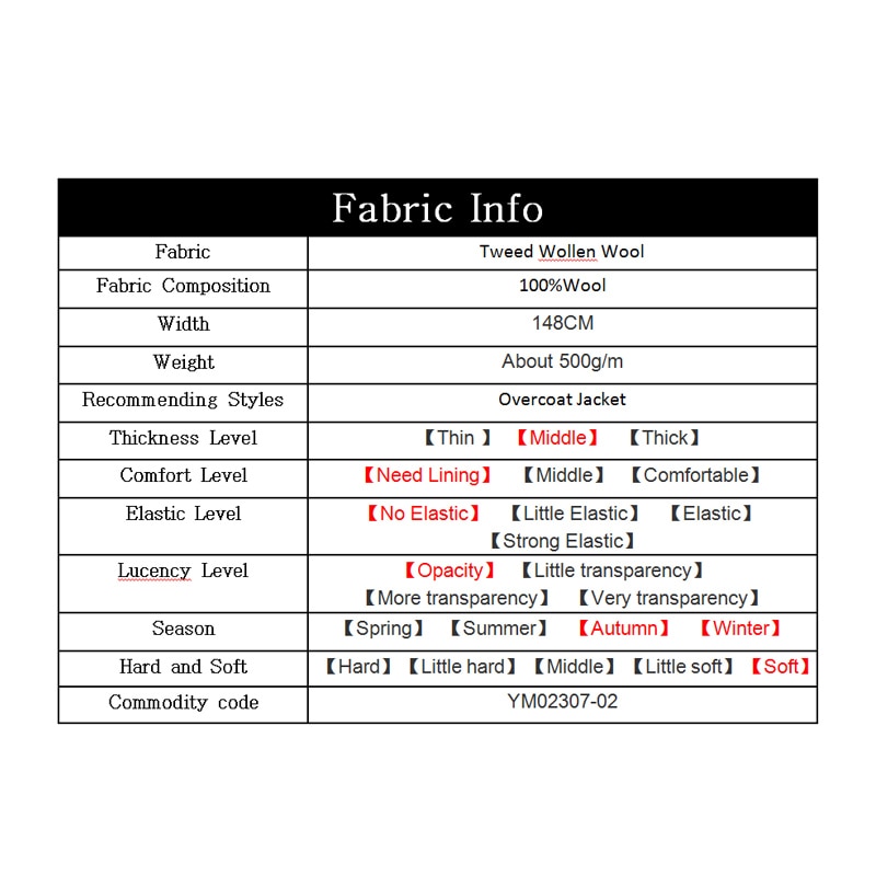 White Waxberry Pink Tweed Wollen Wool Fabrics Wool Garment Materials Winter Women Overcoat Jacket Sewing Cloth