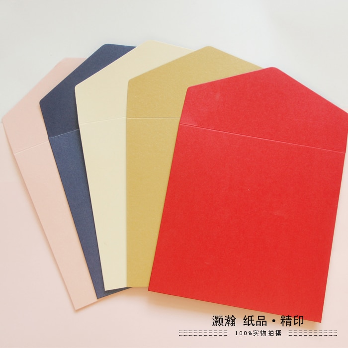 Parel Kleur Westerse stijl Enveloppen 15.8 cm X 15.8 cm Vierkante Envelop 250 Gms Dikke Business Envelop 50 stks