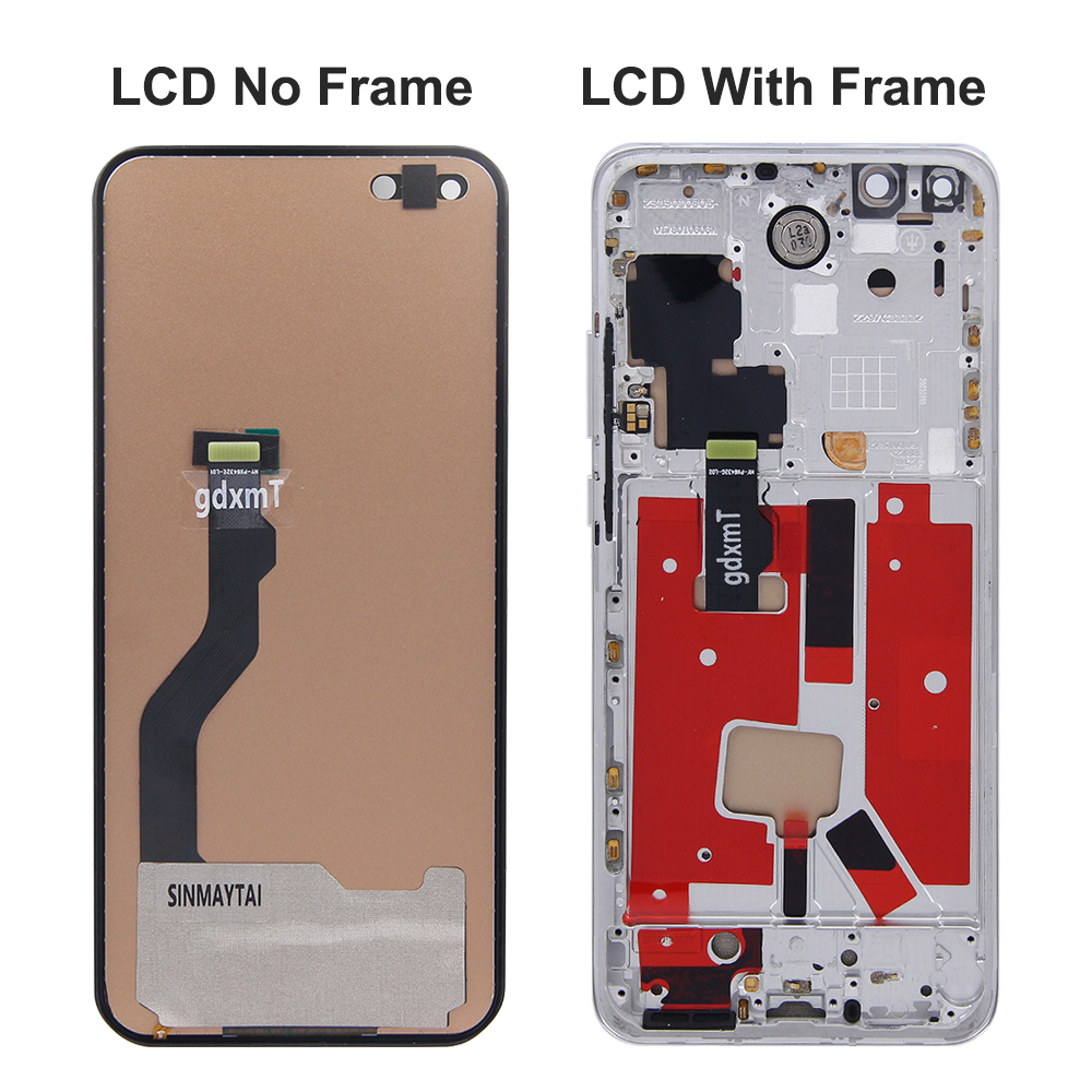 100%  ecrane testate pentru huawei  p40 pro, ecran lcd tactil pentru huawei  p40 pro els -nx9,  els -n04,  els -an00 , ecran cu ramă