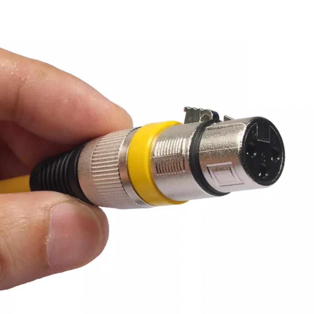 Audio- Kabel Abgeschirmte Anti-störungen 100/180cm 3Stift XLR Männlich zu Weiblich Mikrofon AUX Kabel für Rührgerät
