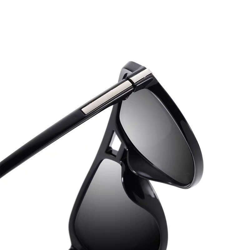 Gafas De sol polarizadas De estilo cuadrado para hombre, lentes De sol polarizadas con gradiente para conducir, Vintage De , para pescar y acampar,