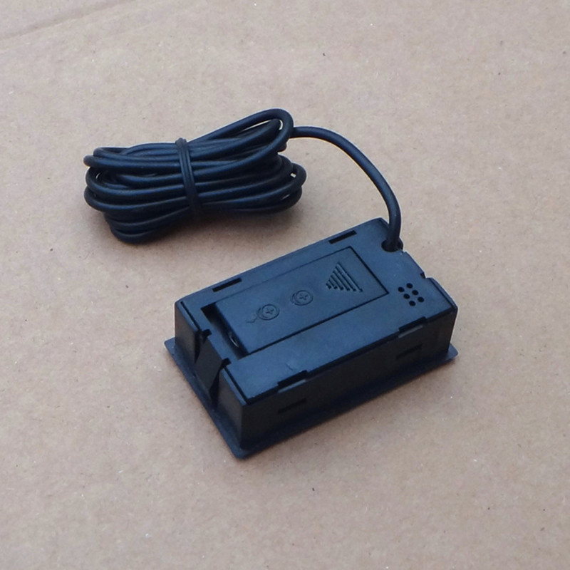 Digital Electronic Thermometer Instruments Temperature Sensor Pyrometer Water Temperature Meter With Waterproof Probe 1m wd02: Black