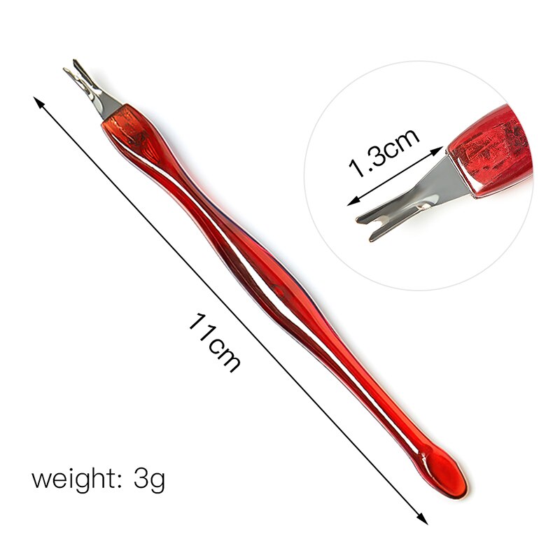 5 kpl kuolleen ihon poisto leikkuri kynsien kynsinauhojen työntö nippu ruostumaton teräs kynsien manikyyri työkalut kynsienhoitovälineet