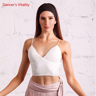 Zym dansestil gratis at være bh latin dans praksis wear  #1784h: Hvid top