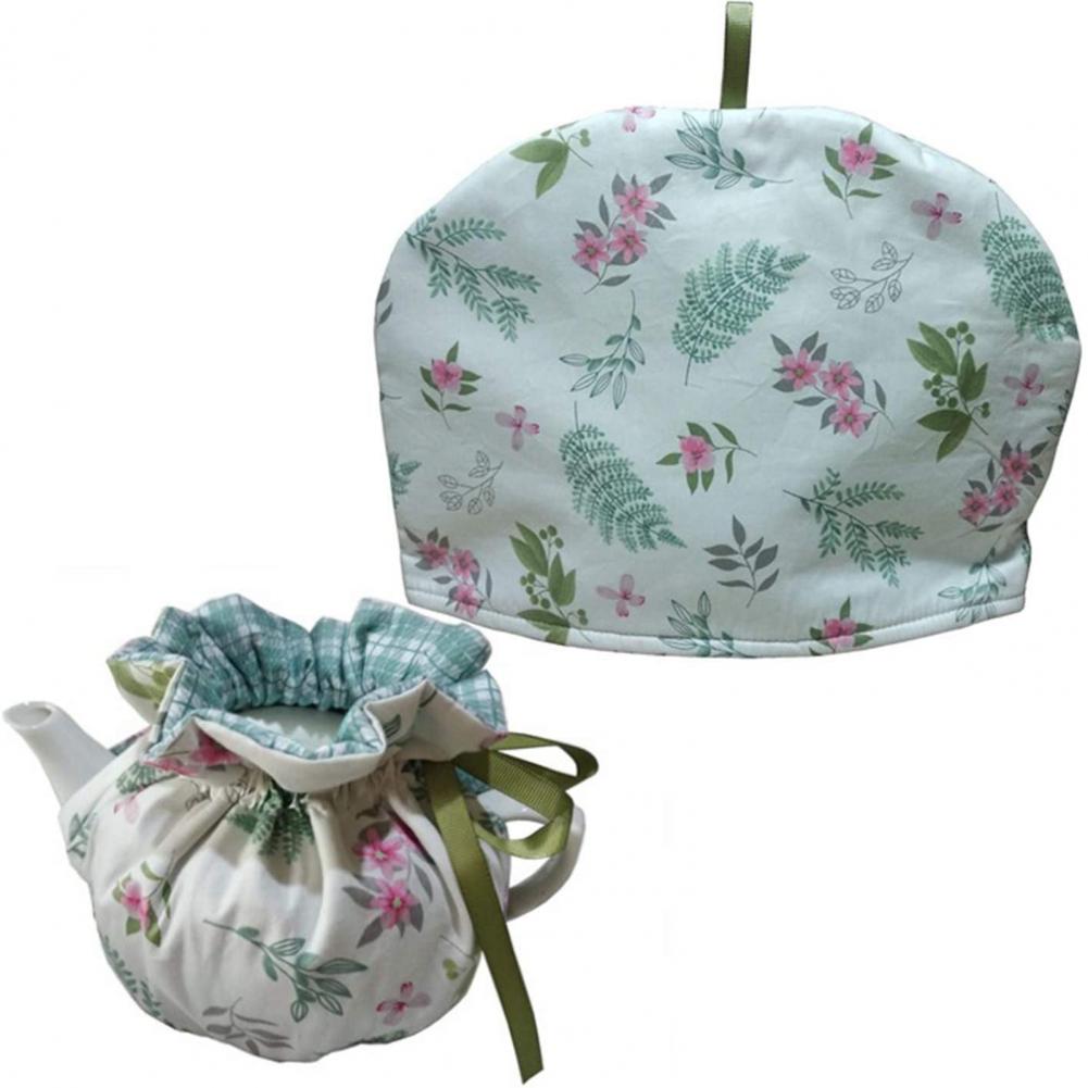 Thee Gezellige Vintage Comfortabele Stof Vintage Bloem Gedrukt Thee Gezellig Voor Thee Pot Stofkap Keuken Accessoires Decoratieve