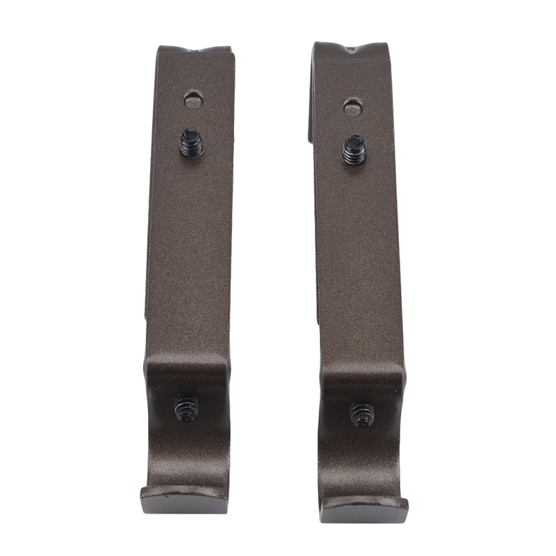 Installeren Venster Accessoires Ondersteuning Metalen Structuur Gordijn Staaf Beugel Vaste Verstelbare Decoratieve Haak Opknoping