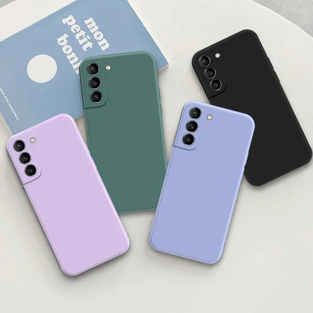 per Samsung S21 FE custodia antiurto per Samsung galassia S21 più custodia per telefono coperchio posteriore morbida in silicone per Samsung S21 ultra Fundas