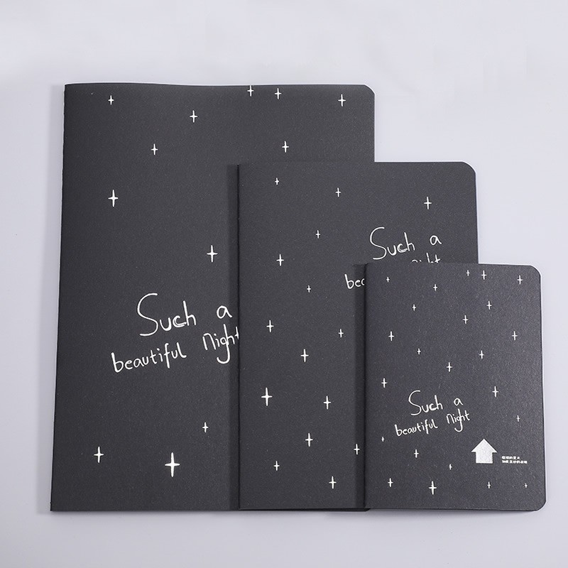 60 pages carnet de croquis journal pour dessin peinture livre école Graffiti croquis bureau cahier papier approvisionnement couverture noire