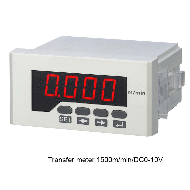 Tachometer Digital Anzeige 0-10V Wandler 4-20MA eingang Anzeige frequenz Hz Motor- tachometer tachometer DP3: 1500m min DC0-10V