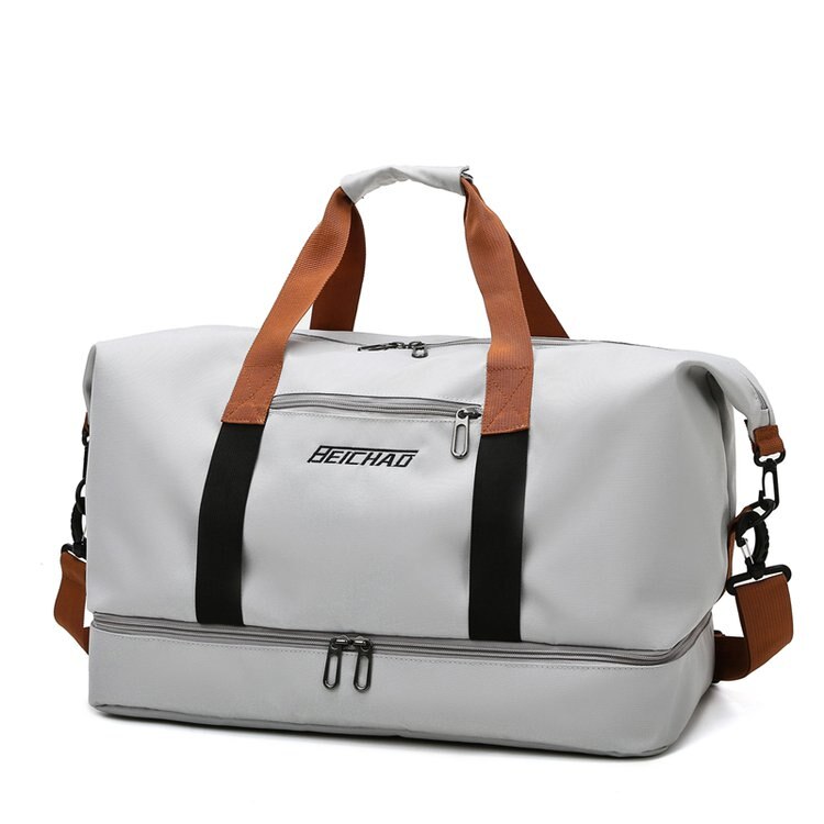 MARKROYAL Reisetaschen Für Frauen Große Kapazität Männer der Sport tasche Wasserdichte Weibliche Bote Tasche Trockenen Und Nassen: Himmel Blau