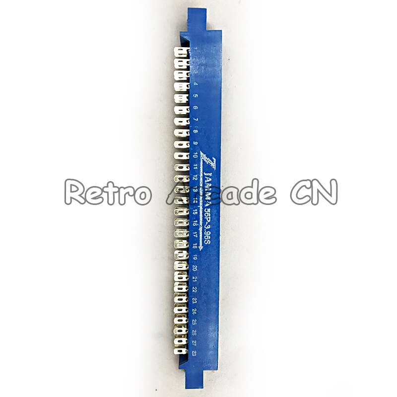 2PCS/LOT 2*28Pin Blue Jamma Connector 56pin Connector for jamma wire harness with arcade game board: blue