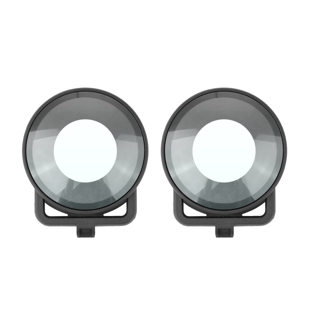 2 stuks lensbeschermingskap voor insta 360 ar dual-lens mod panoramisch 360 editie camera dubbele glazen lensbeschermers accessoire: Default Title