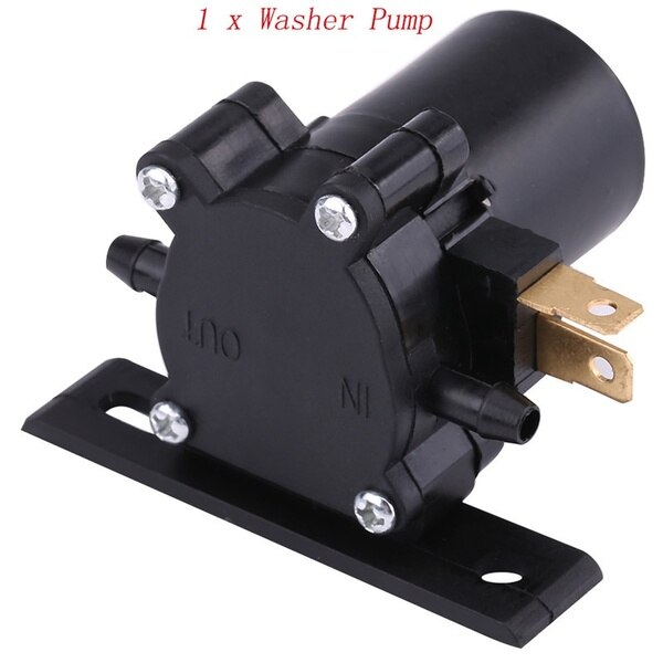 12V Universal Dual Outlet Windshield Windscreen Washer Pump For Bus / Truck / Van