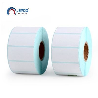 JEPOD thermische zelfklevende etiketten printen papier 35*25mm 1000 PCS/Roll barcodelabels printen papier 2 rolls JP-3525