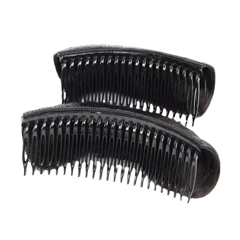 Invisible Fluffy Hair Pad Wig Cushion Comfortable High Temperature Fiber Insert Comb Fluffy Hair Clip Increase Hair Style Tools