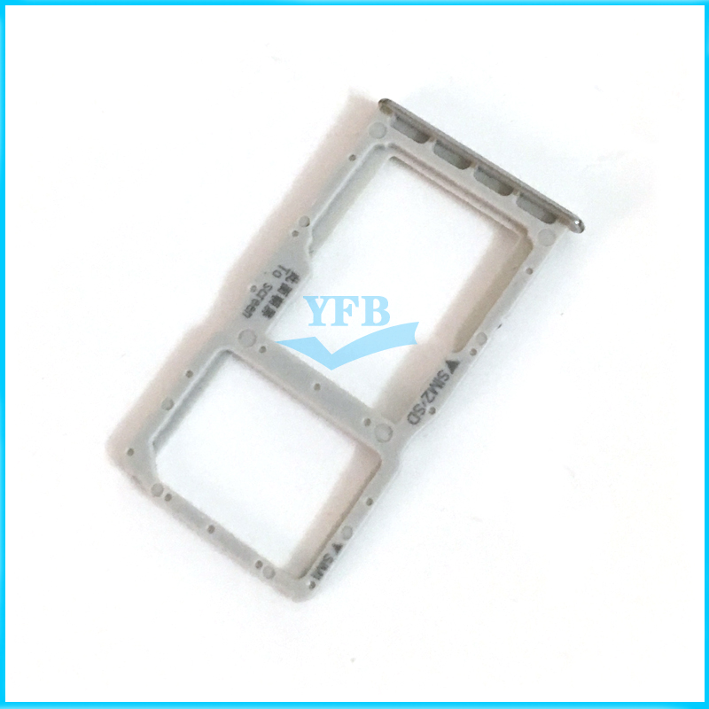 10pcs SIM Card Tray Slot Holder Adapter For Huawei Nova 4e P30 lite Micro SD Reader Card Holder Repair Replacement Parts