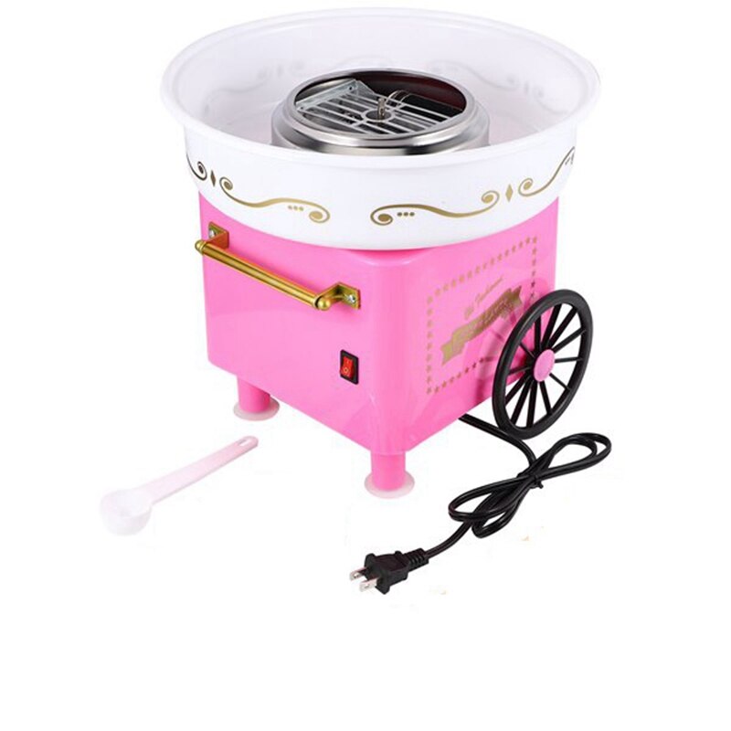 Vintage hårdt bordpladefrit bordplade, indeholder 2 genanvendelige kegler og sukkerskål - pink us -stik: Default Title