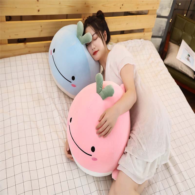 bas coton mignon animal de compagnie baleine en peluche série animale Marine dauphin oreiller style ins Kawaii baleine en forme d'oreiller coussin