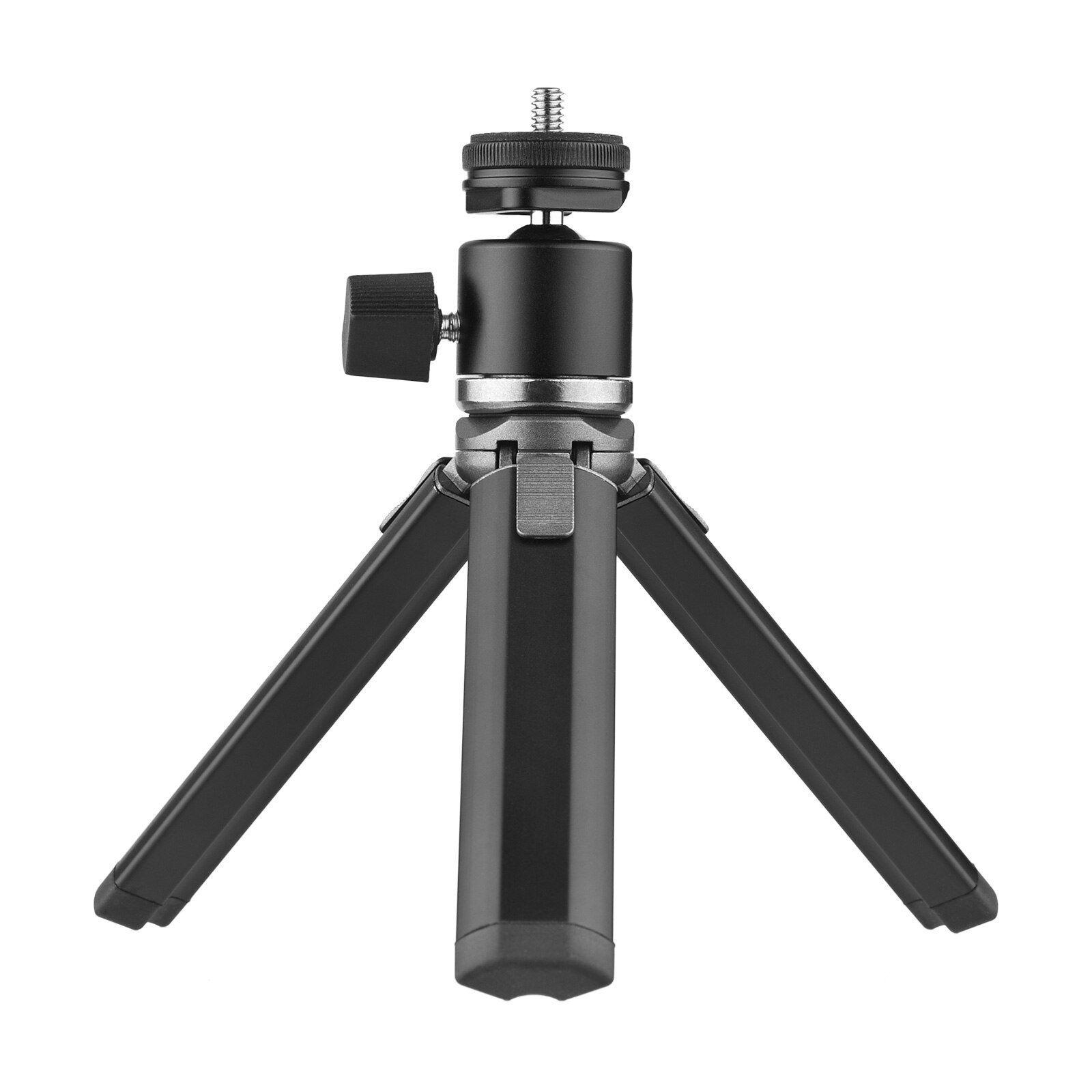 Portable Mini Tripod Lightweight Extendable Tripod Stand Handle Grip with 4 Levels of Adjustable Height for Phone Camera Video: BJ128