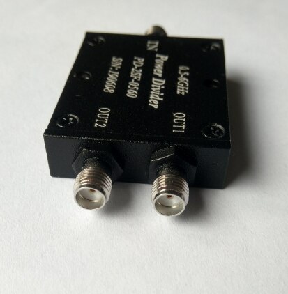 0.5-6G, SMA Two Power Divider, Broadband Power Divider, GPS, WIFI, CMMB, Microstrip Power Divider