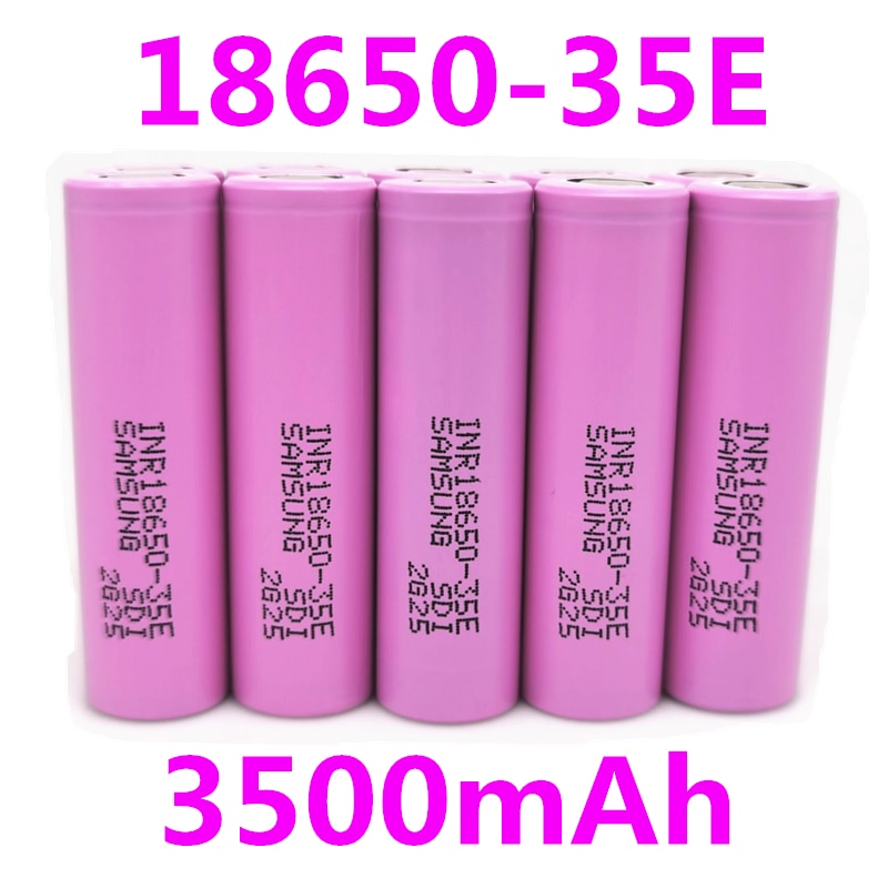 2-10pcs 100% Original For samsung 18650 3500mAh 13A discharge INR18650 35E 18650 battery Li-ion 3.7v rechargable Battery