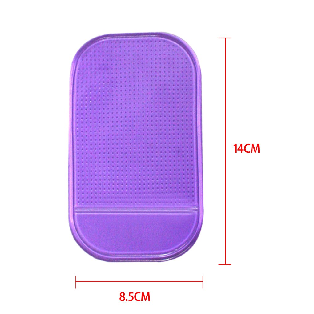 Alfombrilla antideslizante para coche, soporte para teléfono móvil, almohadilla de Gel adhesiva de estilismo, alfombrillas antideslizantes para salpicadero de coche, accesorios de silicona para coche