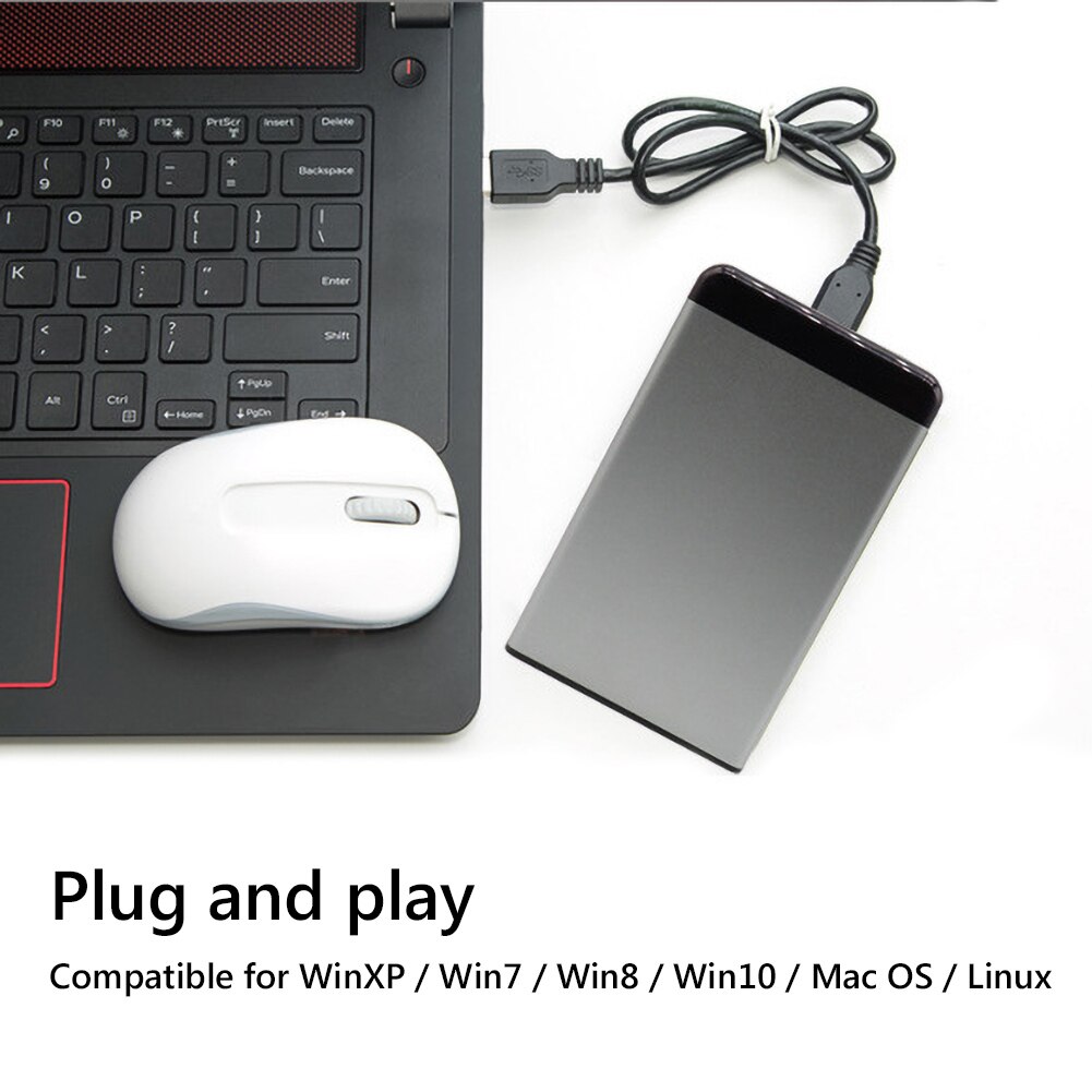 6Gbps USB 3.0 2.5inch SATA Hard Disk Drive Case External SSD HDD Enclosure Box HDD External Hard Disk Box