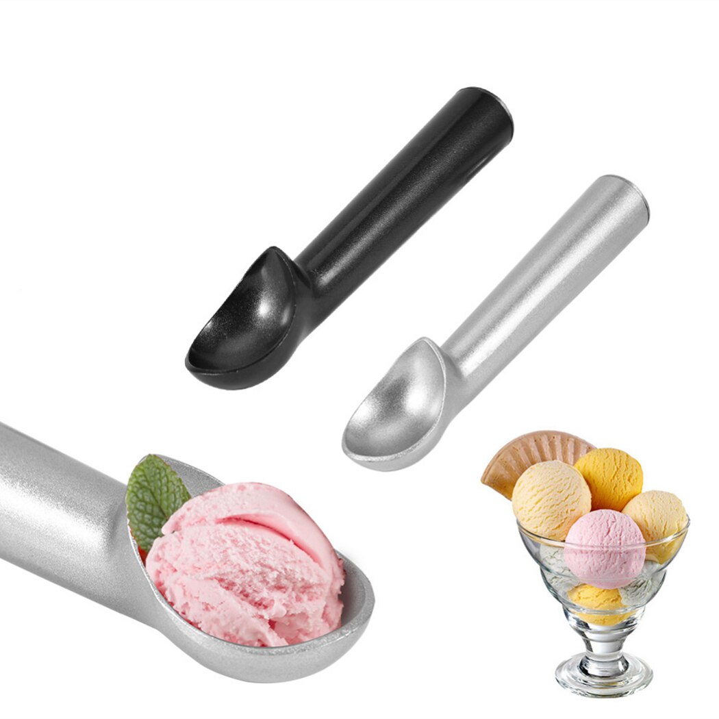 Ice Cream Ball Spoon Stainless Steel Spoon Fruit Watermelon Spoon Non-stick Ice Cream Ball Making Tool Kitchen Supplies
