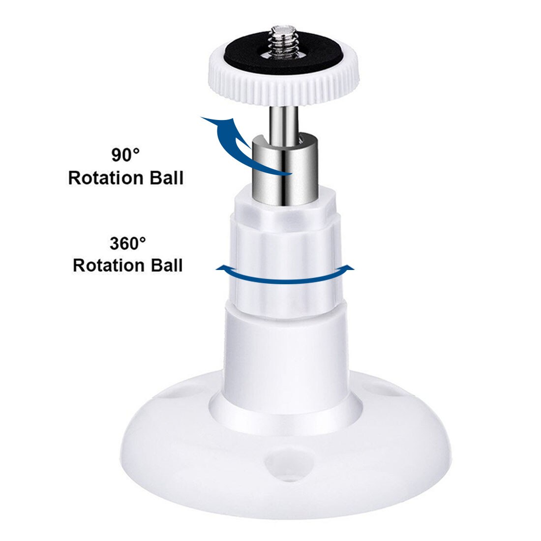 Camera Rotation Brackets 2PCS Adjustable Camera Bracket Wall Table Ceiling ... – Vicedeal