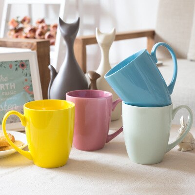 Tasse en céramique pour bureau, tasse à eau, verres à café, gobelets amusants, tasses à bonbons pour enfants, couleur fantaisie, noël