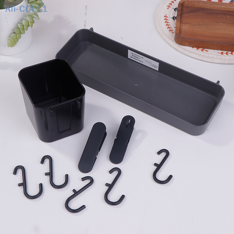 Accesorios de pared para tablero perforado, organizador de pared, pantalla de montaje, Kit de tablero perforado artesanal, Panel de almacenamiento de herramientas, estante para baño y cocina