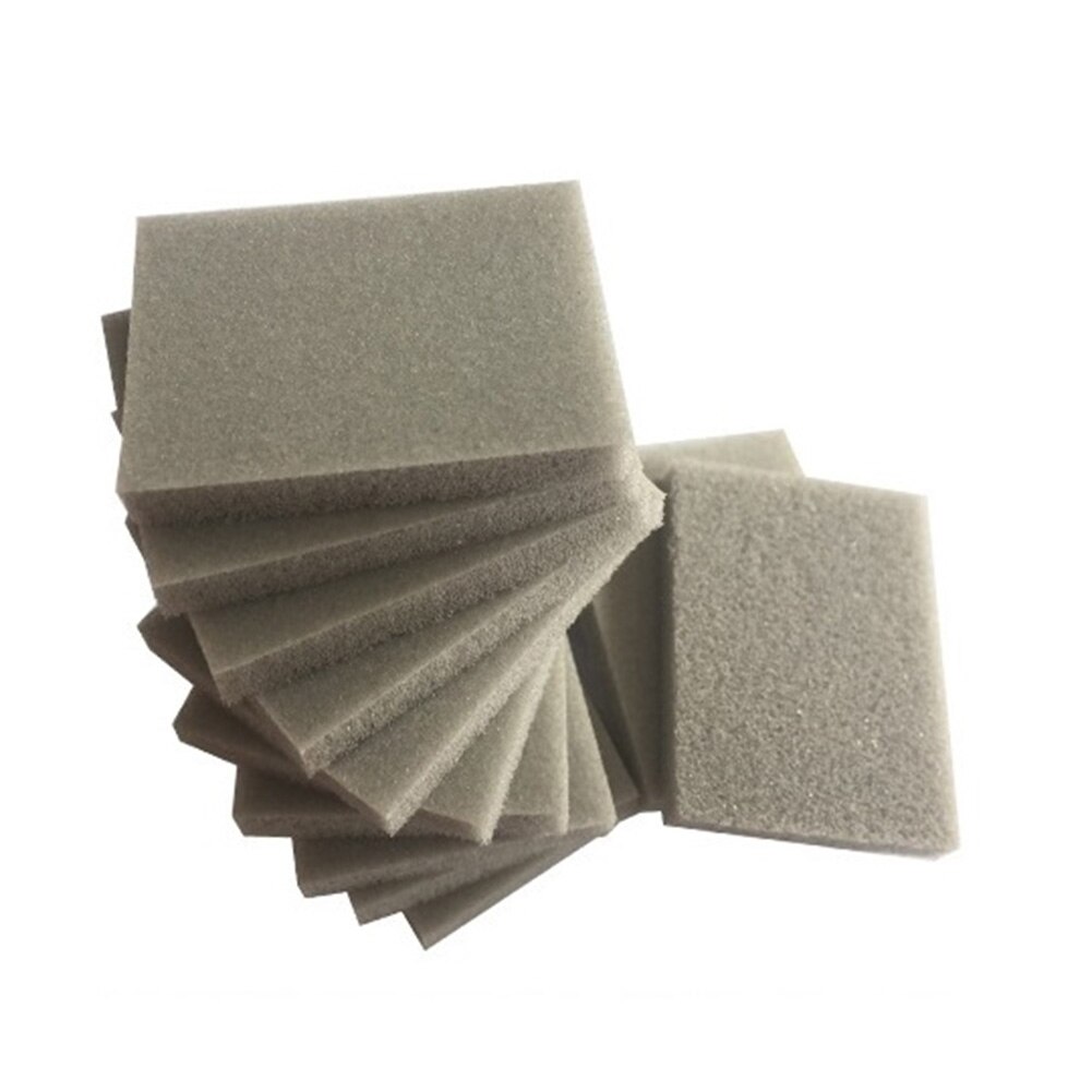 10 stücke Schleifpapier Schwamm Pads Schaum Schleif Block Nass Trocken Karosserie Fein Grob Streugut Beste Adsorption Wasserdichte Polieren Pad