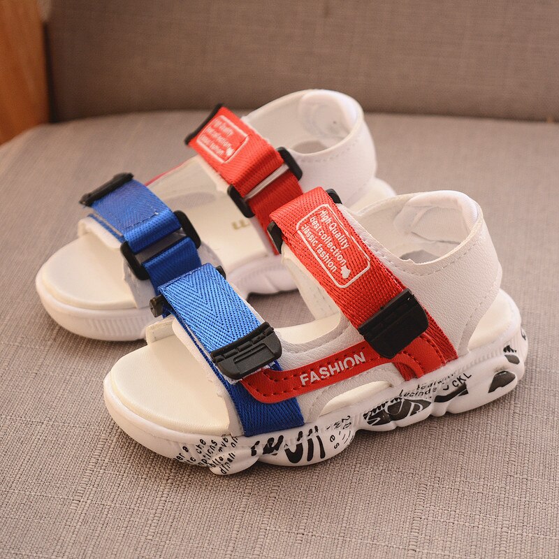 stijl mode kinderen sandalen baby jongens meisjes strand schoenen zomer baby sportschoenen cool top voor 1 om 3 jaar ol