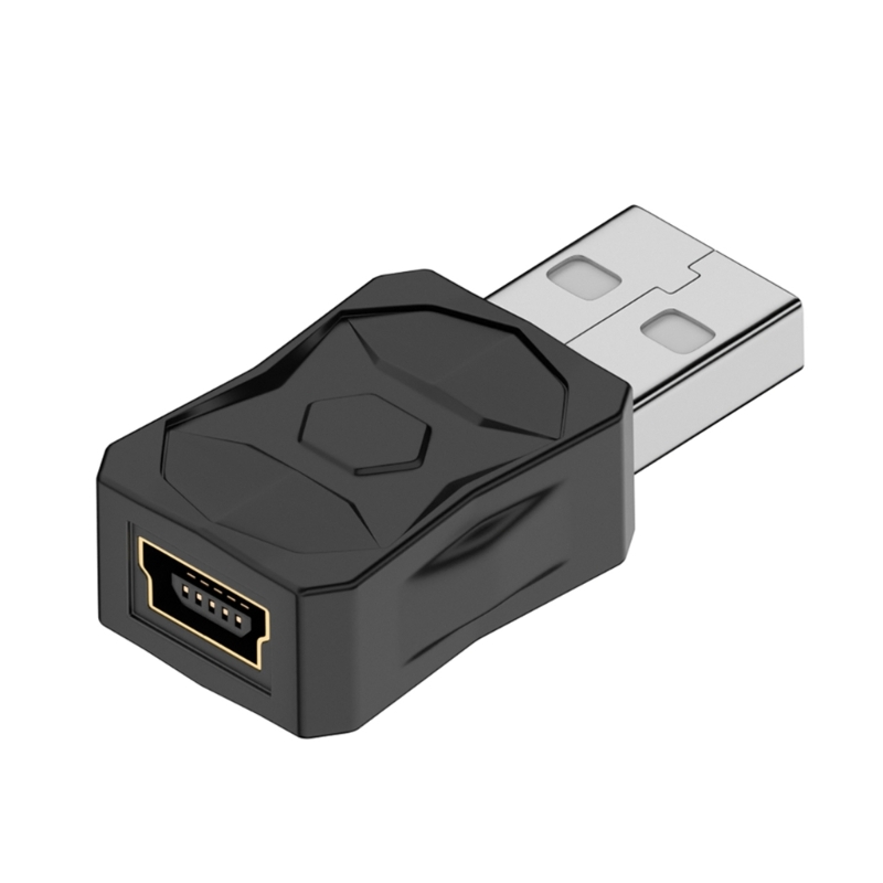 USB2.0 Adapter Micro/Mini Man Vrouw Converter Connector USB Wisselaar Adapter voor Computer Tablet PC Mobiele telefoons: Bruin
