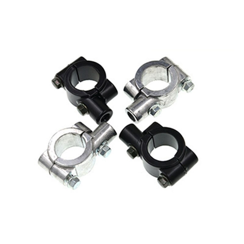 1 pièces universel moto miroir monture 8mm 10mm poignée Bar rétroviseur support adaptateur pour vtt Scooter