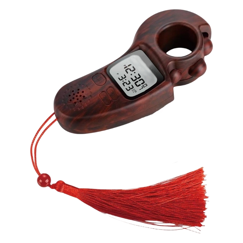 Elektronisk digital fingerräknare böneavslappningsverktyg dekompressionsenhet för islamiska troende: Armégrön