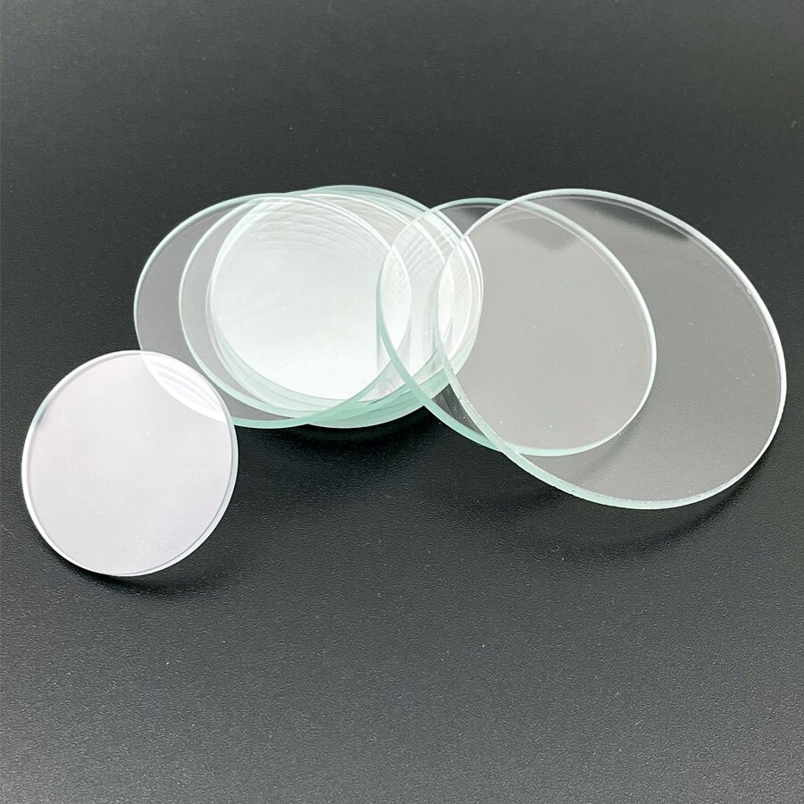 20,5mm 24mm 29mm 45mm 47mm 50mm 51mm 52mm 55mm 58mm 59mm 60mm 65mm 75 Runde Flache Glas Objektiv für Taschenlampe Scheinwerfer Fahrrad Licht
