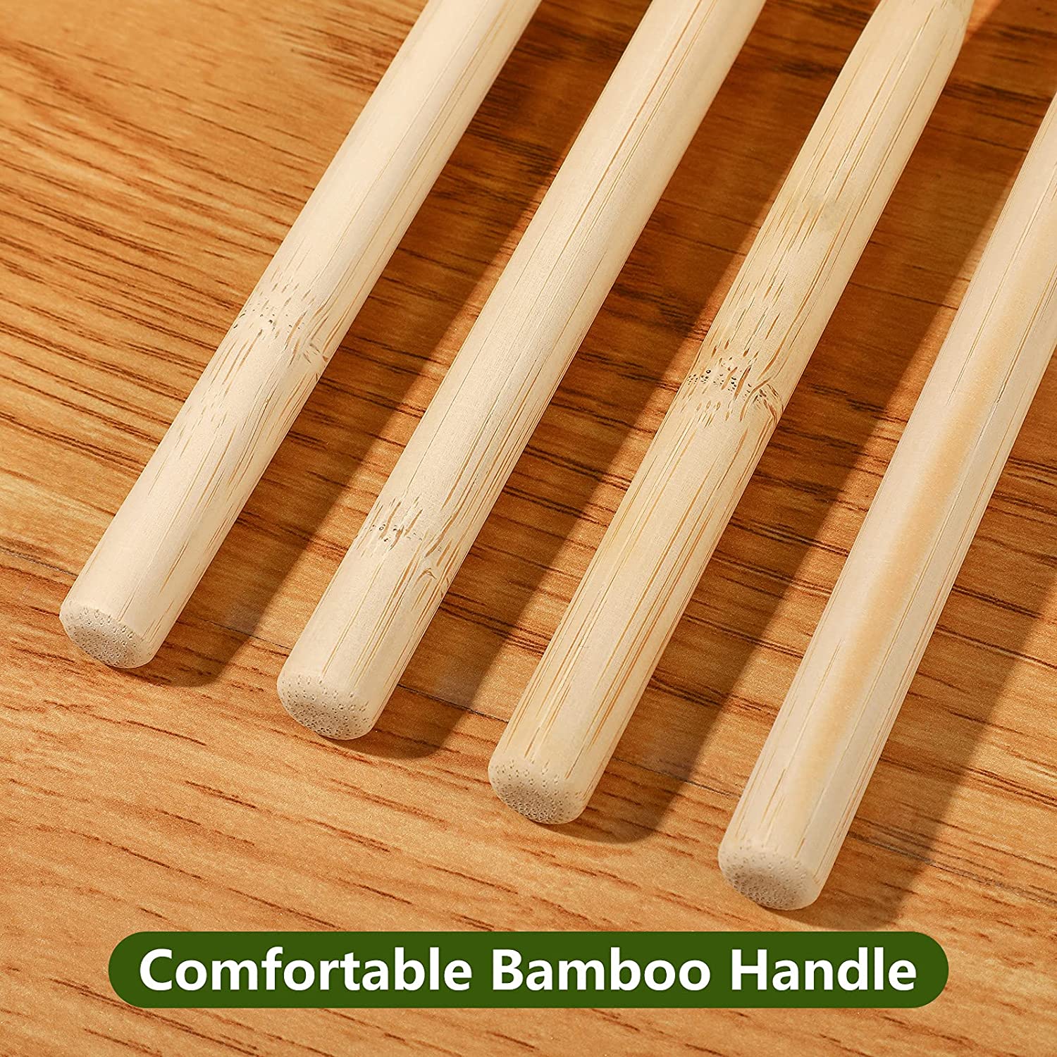 1-10pcs Bamboo Toothbrush Extra Soft Bristles 20000 Micro Nano Manual Toothbrushes for Sensitive Teeth Gum BPA-Free Eco-Friendly