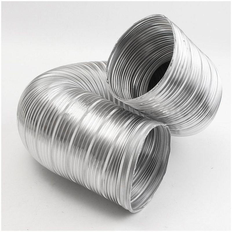 1m aluminiumsfolie badeværelse køkken emhætte & emhætte fleksibelt kanalrør ,125mm