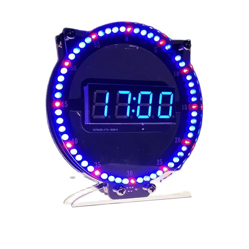 LED Fun Alarm Clock DIY Electronic Soldering Kit Digital LED Display Module