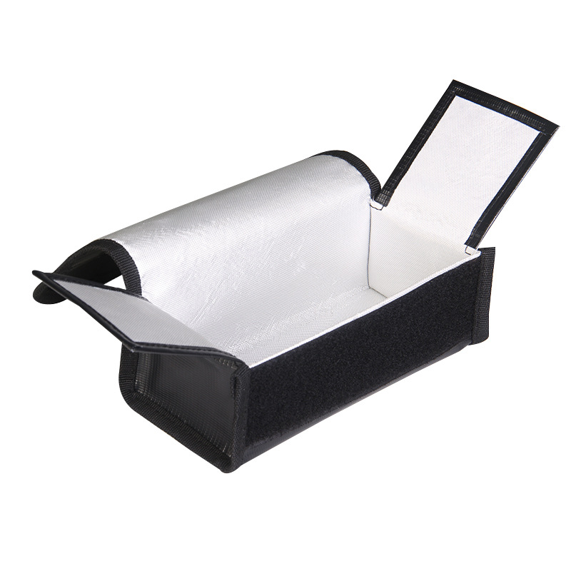 185x75x60mm carré RC LiPo sac de sécurité batterie sécurité ignifuge antidéflagrant garde batterie Protection sac de charge pour jouet RC