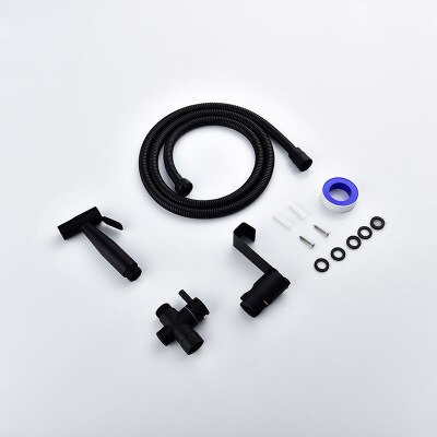 Yooap Matte Black Bidet Douche Kraan Massief Messing Bidet Kraan Moslim Ducha Higienica Warm Koud Water Mengkraan Wc Kranen
