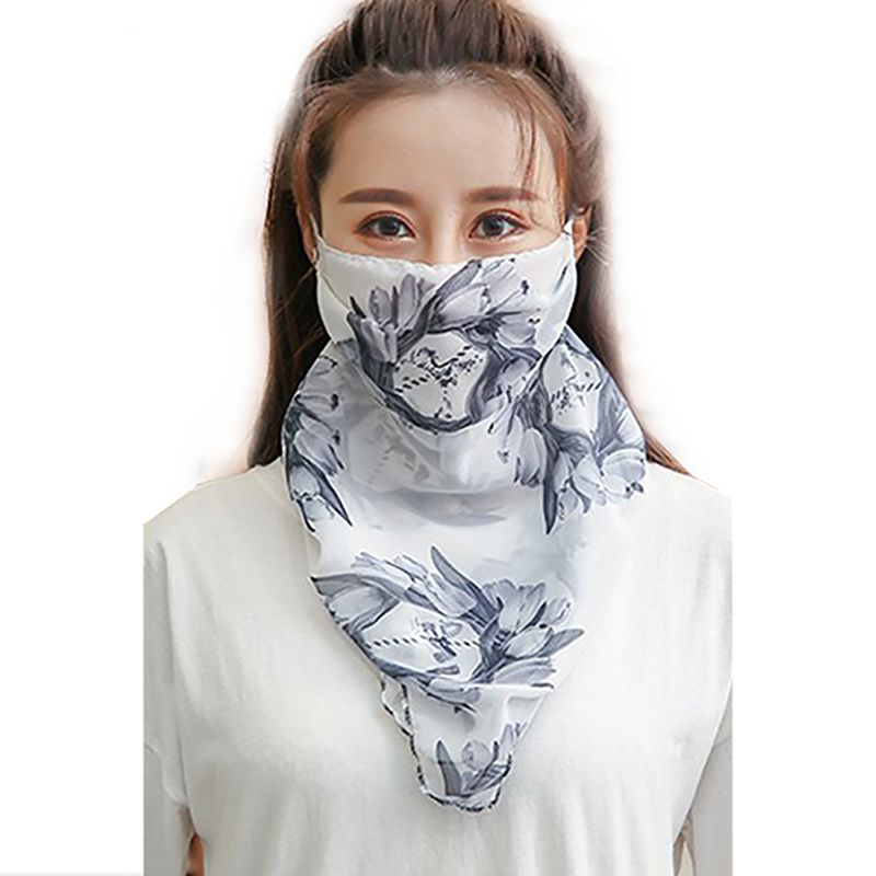 Outdoor Half Gezichtsmasker Dubbelzijdig Winddicht stofdicht Zonnescherm Hals Cover Protector Maskers Sjaal