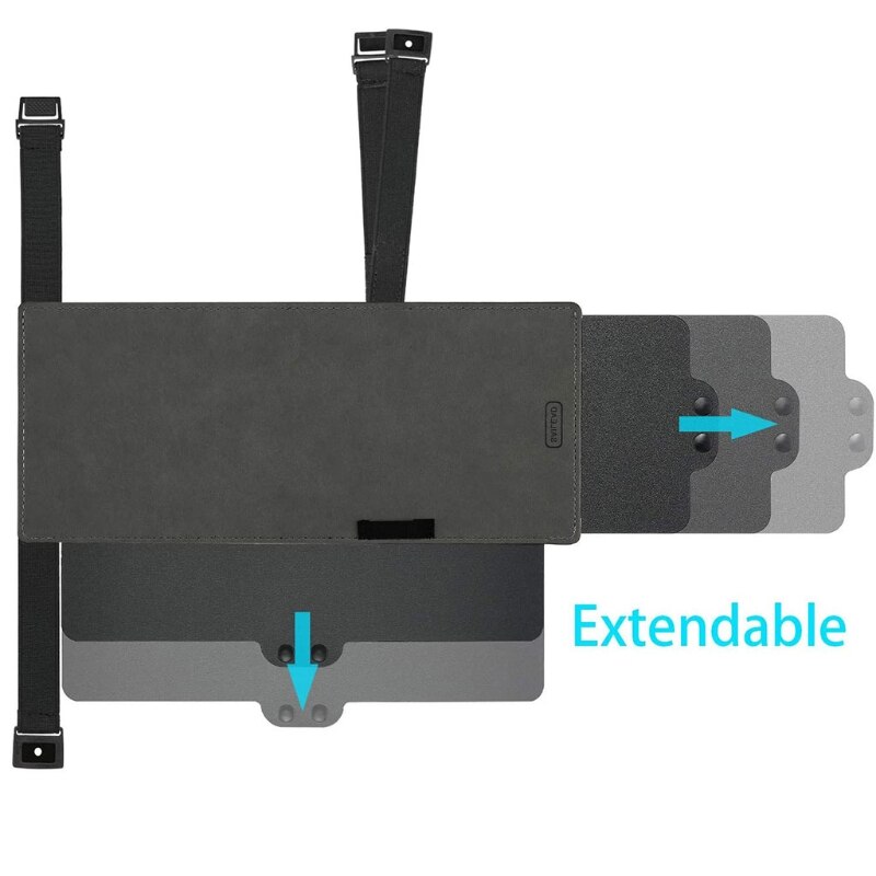 Auto Anti-Glare Zon Blocker Pu Leer Anti-Dazzle Intrekbare Zonneklep Voor Voorstoel Bestuurder Of Passagier veiligheid