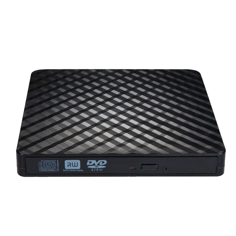 Externe Cd Dvd Drive, usb 3.0 En Type-C Draagbare Cd Dvd +/-Rw Drive Reader, dvd/Cd Rom Brander Rewriter, Dvd Drive