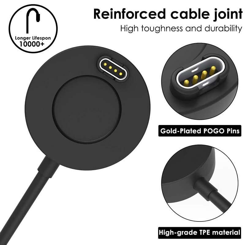 Dock oplader ladekabel til garmin vivoactive 3 4s 935 945 fenix 5 5x 5s plus 6 6s 6x pro clip oplader til forerunner 235