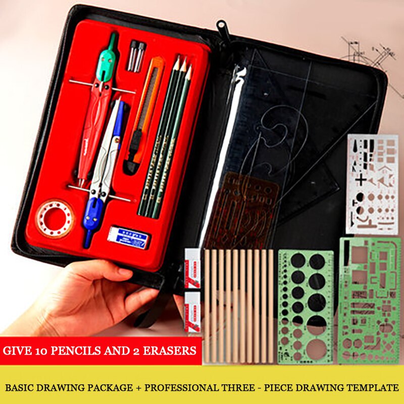 Mechanical building engineering drawing board A3 solid 8K drawing tool set 8 open wooden T-scale: 30.8
