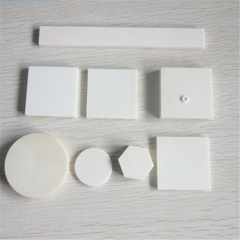 100Pcs Aluina Ceraic Sheet, Aluina Ceraic Substrate Sheet 4 Hole