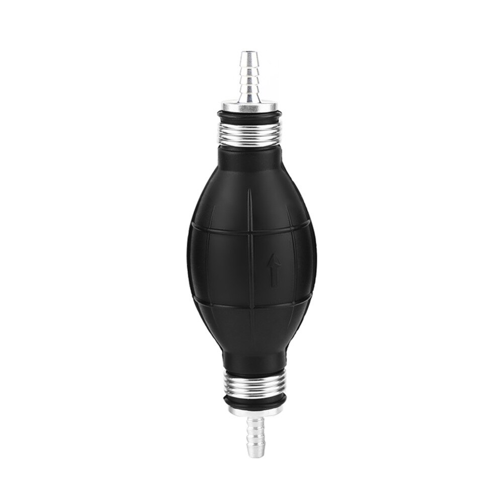 6mm alukkeen polttoainepumppu kumi- ja alumiinipolttoainepumppulinja käsipohjainen polttimo kaasu bensiini polttoaine käsipumppu autovene meren perämoottori